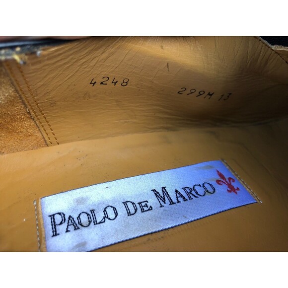 Paolo de Marco Men  genuine leather  Dress loafers Shoes size US 13 M